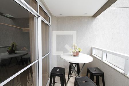 Varanda da Sala de apartamento para alugar com 3 quartos, 76m² em Nova Suíça, Belo Horizonte