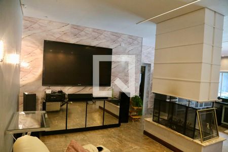 Sala de casa de condomínio à venda com 5 quartos, 2500m² em Chácara Flora, São Paulo