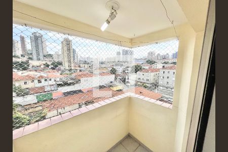 Varanda da Sala de apartamento à venda com 1 quarto, 40m² em Santana, São Paulo
