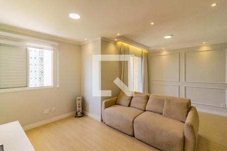 Sala de Estar de apartamento à venda com 2 quartos, 73m² em Usina Piratininga, São Paulo