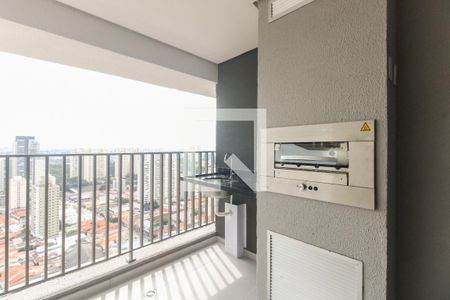 Varanda Gourmet  de apartamento para alugar com 2 quartos, 68m² em Tatuapé, São Paulo