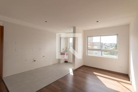 Sala/Cozinha de apartamento para alugar com 2 quartos, 46m² em Atuba, Curitiba