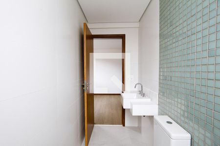 Banheiro da Suíte 1 de apartamento à venda com 4 quartos, 135m² em Serra, Belo Horizonte