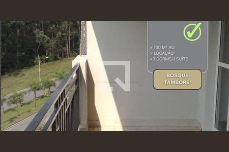Apartamento para alugar com 3 quartos, 101m² em Residencial Zero (Tambore), Santana de Parnaíba