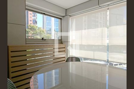 Varanda de apartamento à venda com 1 quarto, 44m² em Jardim Paulista, São Paulo