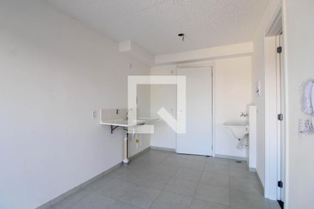 Sala/Cozinha de apartamento para alugar com 1 quarto, 28m² em Morumbi, São Paulo