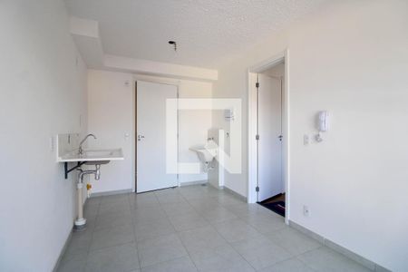 Sala/Cozinha de apartamento para alugar com 1 quarto, 28m² em Morumbi, São Paulo