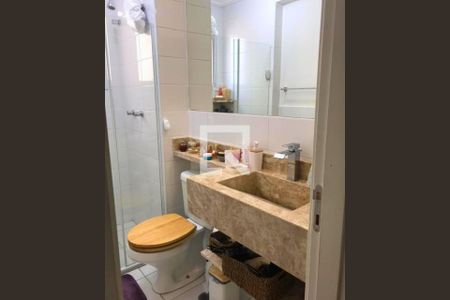 Banheiro  de apartamento à venda com 2 quartos, 62m² em Vila Arriete, São Paulo