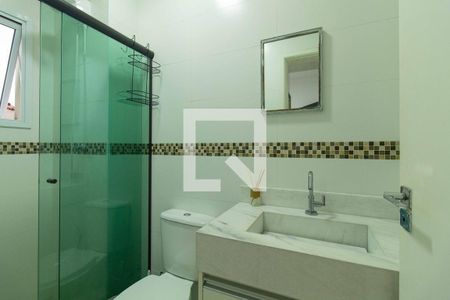 Banheiro de kitnet/studio para alugar com 1 quarto, 37m² em Jardim da Gloria, São Paulo