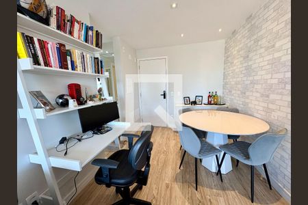 Sala de apartamento para alugar com 1 quarto, 45m² em Brooklin, São Paulo