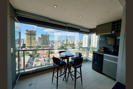 Sala de apartamento para alugar com 1 quarto, 45m² em Brooklin, São Paulo