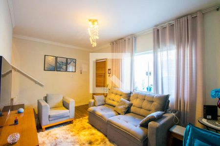 Sala de casa à venda com 2 quartos, 114m² em Vila Humaita, Santo André