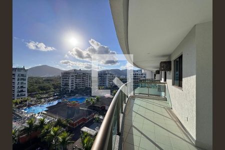 Varanda de apartamento à venda com 2 quartos, 72m² em Recreio dos Bandeirantes, Rio de Janeiro