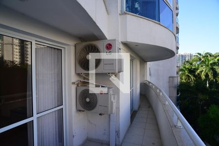 Varanda da Sala de apartamento para alugar com 2 quartos, 90m² em Barra da Tijuca, Rio de Janeiro
