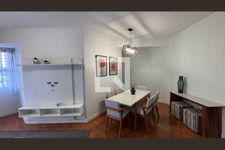 Sala - Sala de Jantar de apartamento para alugar com 3 quartos, 98m² em Jardim, Santo André