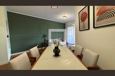 Sala - Sala de Jantar de apartamento para alugar com 3 quartos, 98m² em Jardim, Santo André