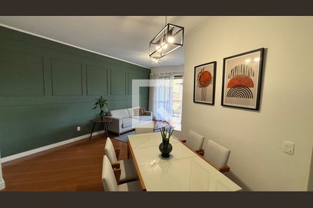 Sala - Sala de Jantar de apartamento para alugar com 3 quartos, 98m² em Jardim, Santo André