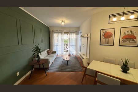Sala - Sala de Jantar de apartamento para alugar com 3 quartos, 98m² em Jardim, Santo André