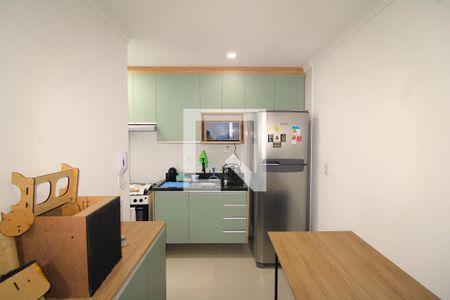 Sala / Cozinha de apartamento para alugar com 1 quarto, 37m² em Chora Menino, São Paulo