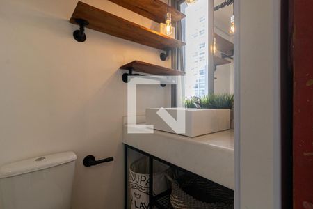 Banheiro de kitnet/studio para alugar com 1 quarto, 35m² em Vila Olímpia, São Paulo