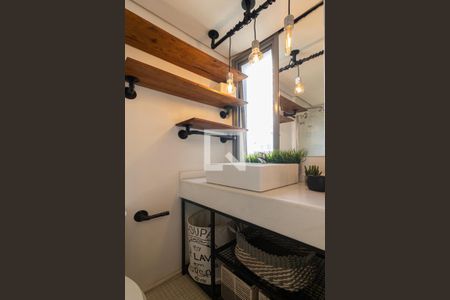Banheiro de kitnet/studio para alugar com 1 quarto, 35m² em Vila Olímpia, São Paulo