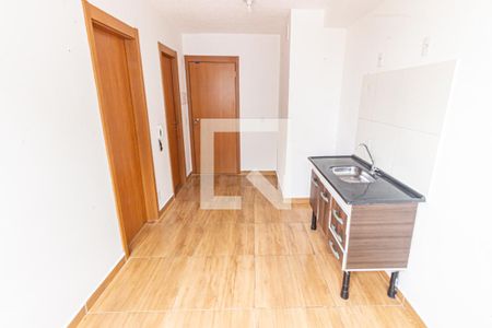 Sala/Cozinha de apartamento para alugar com 1 quarto, 24m² em Belenzinho, São Paulo