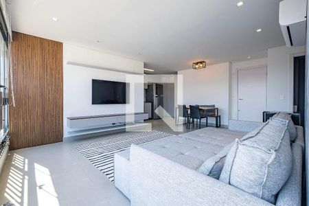 Sala/Cozinha de apartamento para alugar com 2 quartos, 82m² em Pinheiros, São Paulo