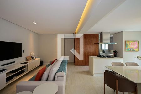 Sala de apartamento à venda com 2 quartos, 76m² em Jardim Fonte do Morumbi, São Paulo