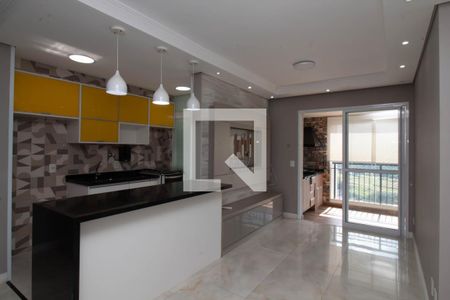 Sala de apartamento para alugar com 2 quartos, 67m² em Jardim Flor da Montanha, Guarulhos