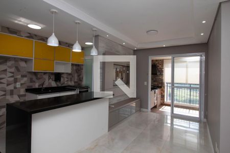 Sala de apartamento para alugar com 2 quartos, 67m² em Jardim Flor da Montanha, Guarulhos