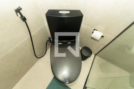 Banheiro da Suíte 1 de apartamento para alugar com 1 quarto, 40m² em Bela Vista, São Paulo