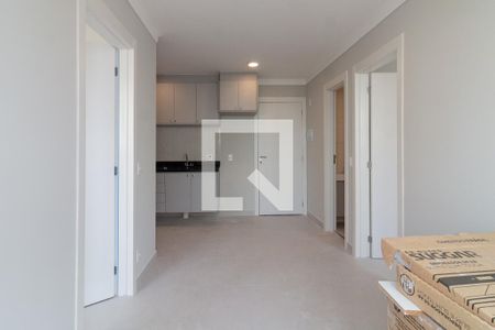 Sala - Cozinha de apartamento para alugar com 2 quartos, 36m² em Jardim Peri Peri, São Paulo
