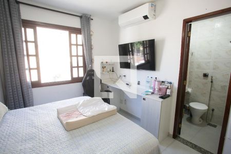 Quarto Suíte de casa à venda com 3 quartos, 116m² em Pechincha, Rio de Janeiro