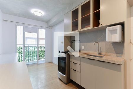 Sala/Cozinha de apartamento para alugar com 1 quarto, 29m² em Casa Verde, São Paulo