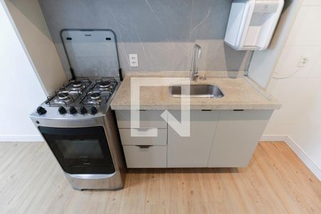 Sala/Cozinha de apartamento para alugar com 1 quarto, 29m² em Casa Verde, São Paulo