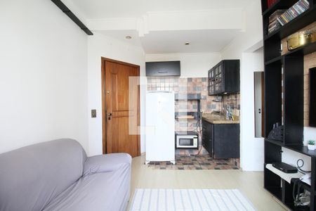 Sala/Cozinha de kitnet/studio à venda com 1 quarto, 38m² em Paraíso do Morumbi, São Paulo