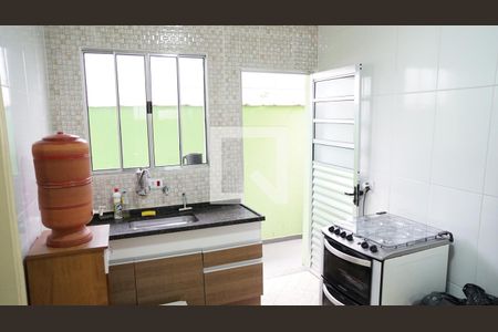 Cozinha de casa para alugar com 1 quarto, 70m² em Vila Ester, Guarulhos