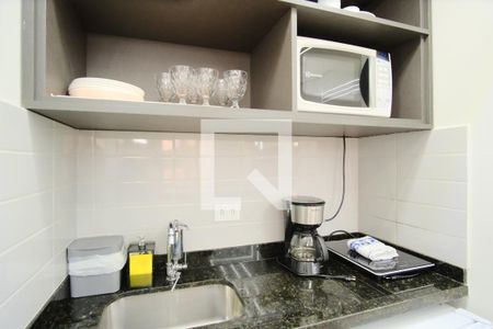 Cozinha de kitnet/studio à venda com 1 quarto, 29m² em Tatuapé, São Paulo