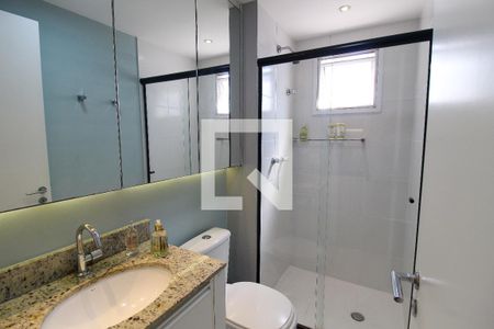 Banheiro do Quarto 2 de apartamento para alugar com 3 quartos, 82m² em Jardim das Vertentes, São Paulo