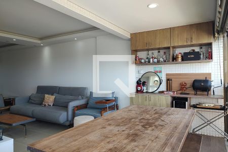 Varanda da Sala de apartamento à venda com 4 quartos, 145m² em Barra Olímpica, Rio de Janeiro