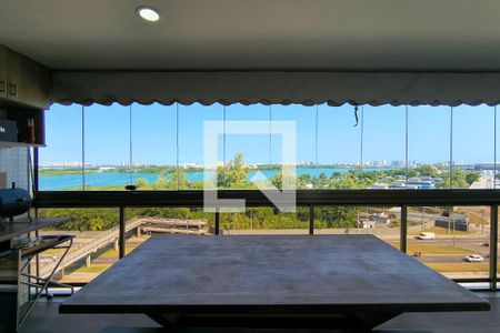 Varanda da Sala de apartamento à venda com 4 quartos, 145m² em Barra Olímpica, Rio de Janeiro