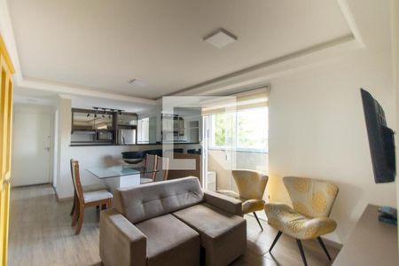 Sala de apartamento à venda com 2 quartos, 75m² em Capão Raso, Curitiba