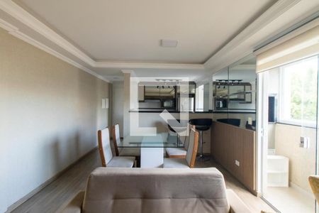 Sala de apartamento à venda com 2 quartos, 75m² em Capão Raso, Curitiba