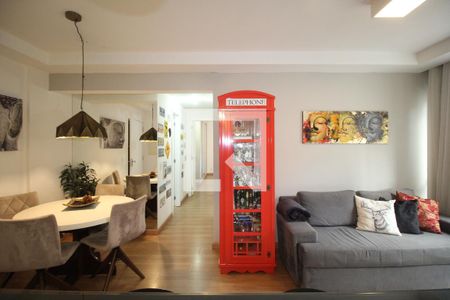 Sala de apartamento à venda com 2 quartos, 64m² em Petrópolis, Porto Alegre