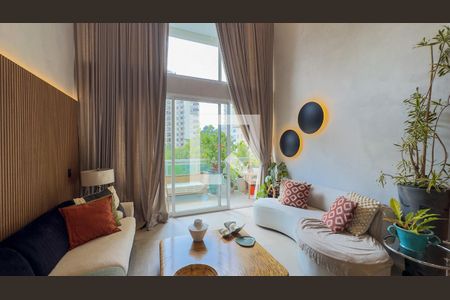 Sala de apartamento à venda com 3 quartos, 200m² em Campo Belo, São Paulo