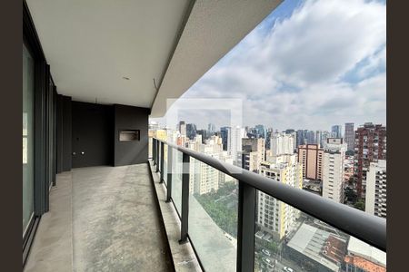 Varanda de apartamento à venda com 3 quartos, 152m² em Vila Olímpia, São Paulo