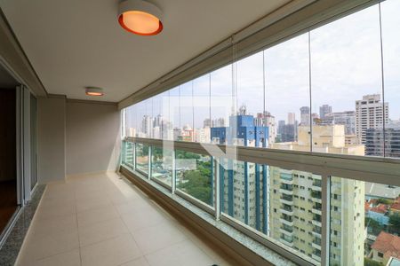 Varanda de apartamento para alugar com 3 quartos, 184m² em Brooklin, São Paulo