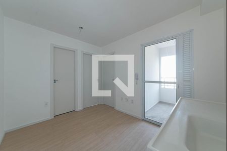 Sala - Cozinha Integrada de apartamento para alugar com 2 quartos, 29m² em Santo Amaro, São Paulo