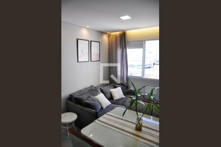 Detalhe - Sala e Sala de Jantar de apartamento à venda com 2 quartos, 34m² em Freguesia do Ó, São Paulo