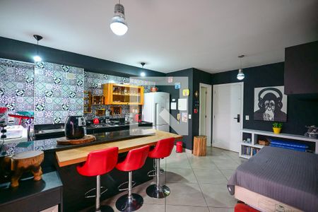 Sala de apartamento para alugar com 1 quarto, 53m² em Morumbi, São Paulo